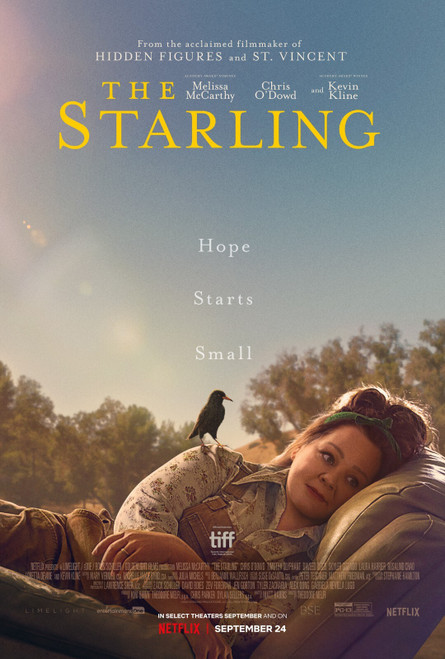 The Starling (2021)_0 Poster Canvas Movie Film Print A0 A1 A2 A3 A4 A5 A6 Art Wa
