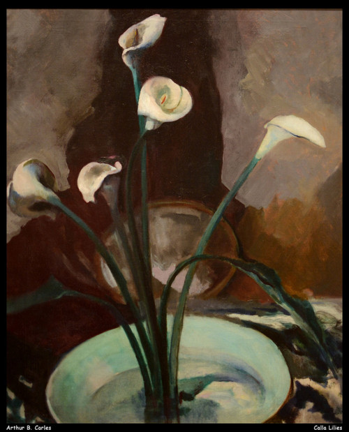 arthur-b-carles---calla-lilies--jpb_17419346324_o(1) Poster Canvas Movie Film Pr