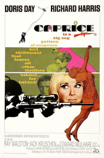 Caprice (1967)_0 Movie Film Poster Canvas iconic design