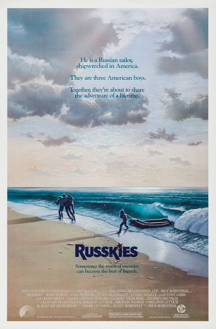 Russkies (1987)_1 Poster Canvas Movie Film Print A0 A1 A2 A3 A4 A5 A6 Art Wall D