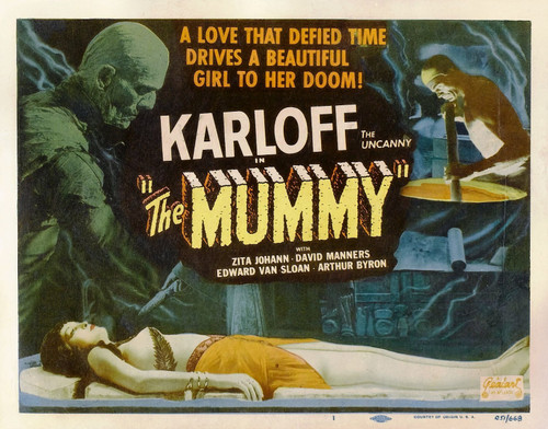 Mummy 1929 02 Poster Canvas Movie Film Print A0 A1 A2 A3 A4 A5 A6 Art Wall Decor