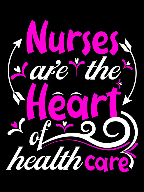 Nurse are The Heart of Health Care-01 Poster Canvas Movie Film Print A0 A1 A2