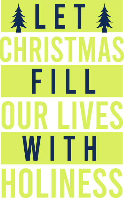 Let Christmas Fill Our Lives Poster Canvas Movie Film Print A0 A1 A2 A3 A4 A5 A6