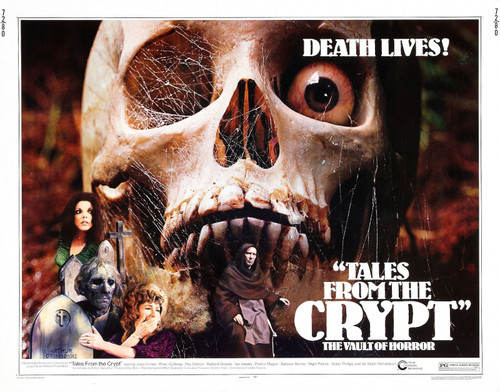 Tales From The Crypt 1972 02 Poster Canvas Movie Film Print A0 A1 A2 A3 A4 A5 A6