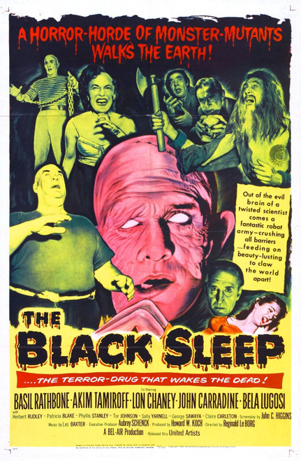 Black Sleep 01 Poster Canvas Movie Film Print A0 A1 A2 A3 A4 A5 A6 Art Wall Deco