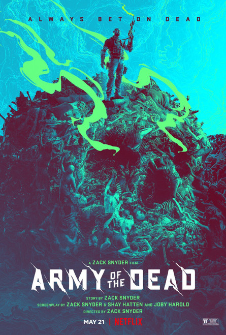 Army of the Dead (2021)_22 Movie Film Poster Canvas iconic design