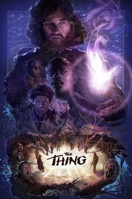 thing 7 Poster Canvas Movie Film Print A0 A1 A2 A3 A4 A5 A6 Art Wall Decoration