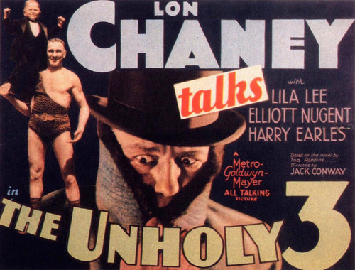 The Unholy Three (1930)_1 Poster Canvas Movie Film Print A0 A1 A2 A3 A4 A5 A6 Ar
