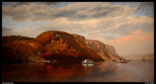 john-george-brown---on-the-hudson--jpb_41564978202_o(1) Poster Canvas Movie Film