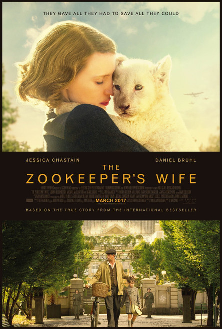 The Zookeeper_s Wife (2017)_1 Poster Canvas Movie Film Print A0 A1 A2 A3 A4 A5 A