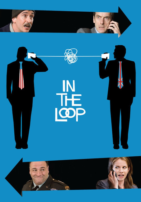 IN THE LOOP (2009) 4 Poster Canvas Movie Film Print A0 A1 A2 A3 A4 A5 A6 Art Wal