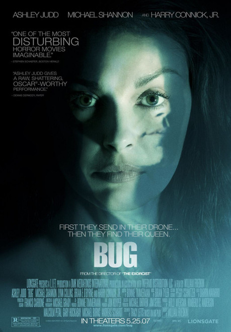 Bug (2007)_2 Movie Film Poster Canvas iconic design