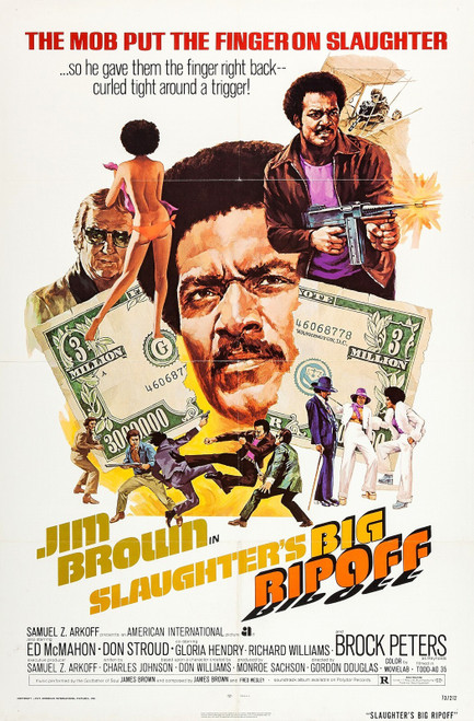 Slaughter_s Big Rip-Off (1973)_0 Poster Canvas Movie Film Print A0 A1 A2 A3 A4 A