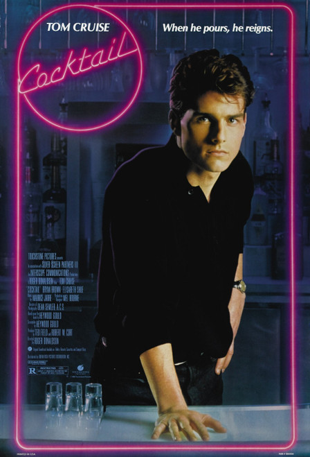 Cocktail (1988)_0 Movie Film Poster Canvas iconic design