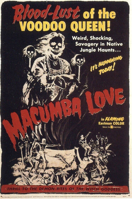 Macumba Love (1960)_0 Poster Canvas Movie Film Print A0 A1 A2 A3 A4 A5 A6 Art Wa