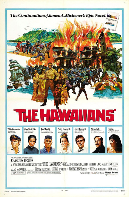The Hawaiians (1970)_0 Poster Canvas Movie Film Print A0 A1 A2 A3 A4 A5 A6 Art W