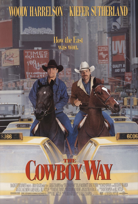 The Cowboy Way (1994)_2 Poster Canvas Movie Film Print A0 A1 A2 A3 A4 A5 A6 Art