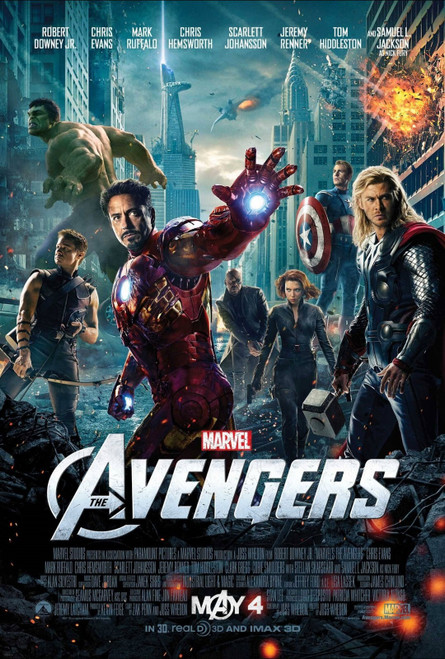 The Avengers (2012)_14 Poster Canvas Movie Film Print A0 A1 A2 A3 A4 A5 A6 Art W