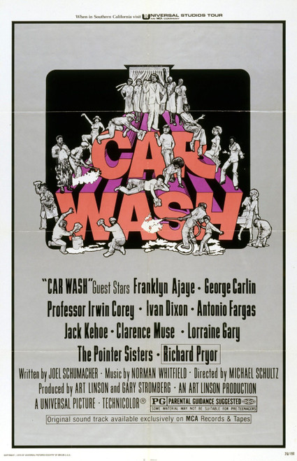 Car Wash (1976)_0 Movie Film Poster Canvas iconic design
