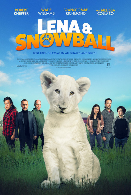 Lena and Snowball (2021)_2 Poster Canvas Movie Film Print A0 A1 A2 A3 A4 A5 A6 A