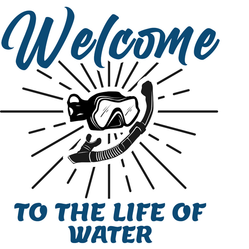 Welcome to the Life of Water Poster Canvas Movie Film Print A0 A1 A2 A3 A4 A5 A6