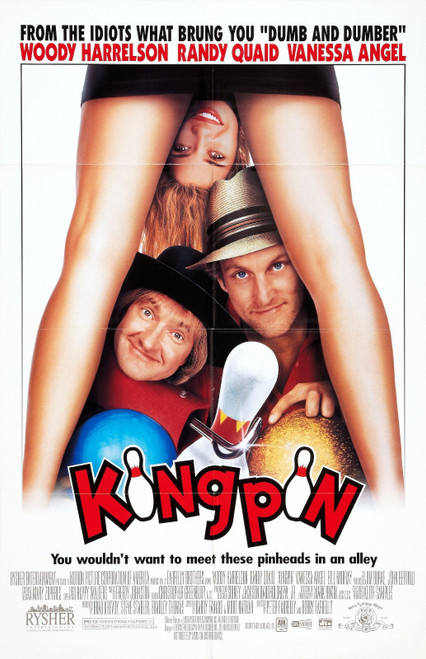 Kingpin (1996)_0 Poster Canvas Movie Film Print A0 A1 A2 A3 A4 A5 A6 Art Wall De
