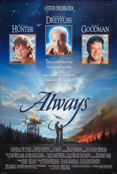 Always (1989)_0 Movie Film Poster Canvas iconic design