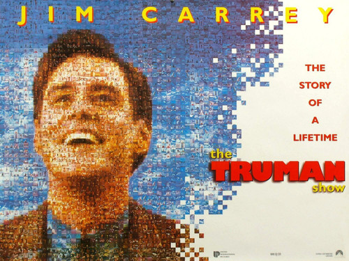 The Truman Show (1998)_3 Poster Canvas Movie Film Print A0 A1 A2 A3 A4 A5 A6 Art
