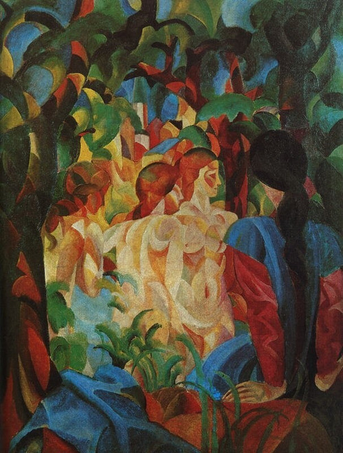 macke8 Poster Canvas Print Art Painting Decor Reprint wall A0 A1 A2 A3 A4 A5 A6