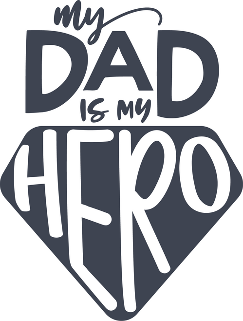 My Dad is My Hero (2) Poster Canvas Movie Film Print A0 A1 A2 A3 A4 A5 A6 Art Wa