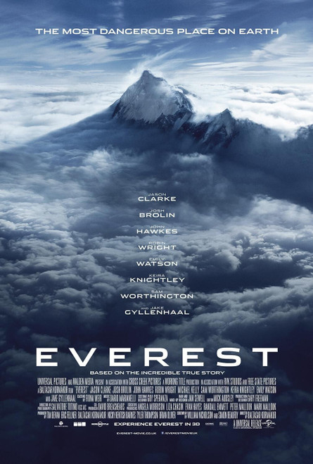 Everest (2015)_1 Movie Film Poster Canvas iconic design