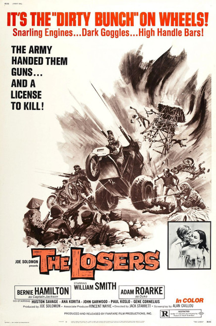 The Losers (1970)_0 Poster Canvas Movie Film Print A0 A1 A2 A3 A4 A5 A6 Art Wall