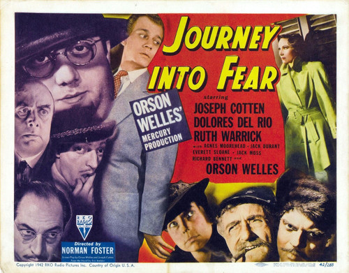 Journey Into Fear (1943)_2 Poster Canvas Movie Film Print A0 A1 A2 A3 A4 A5 A6 A