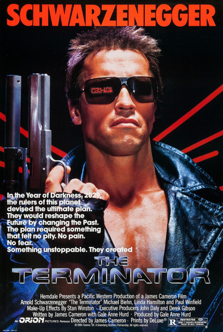 the-terminator-poster Poster Canvas Movie Film Print A0 A1 A2 A3 A4 A5 A6 Art Wa