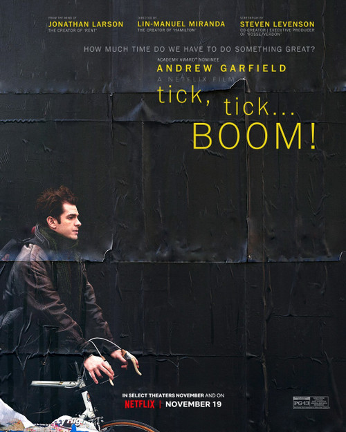 Tick, Tick... Boom (2021)_5 Poster Canvas Movie Film Print A0 A1 A2 A3 A4 A5 A6