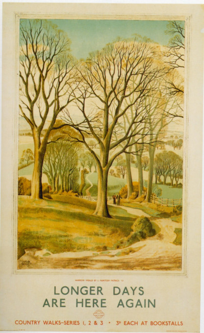 1938-Longer Days Poster Canvas Movie Film Print A0 A1 A2 A3 A4 A5 A6 Art Wall De