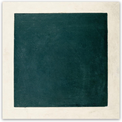 Kazimir Malevich - Blue Square Poster Canvas Movie Film Print A0 A1 A2 A3 A4 A5
