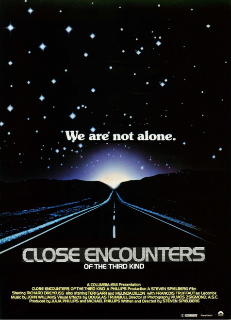 Close Encounters new TEN Poster Canvas Movie Film Print A0 A1 A2 A3 A4 A5 A6 Art