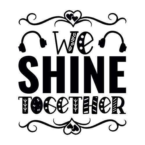 WE SHINE TOGETHER-01 Poster Canvas Movie Film Print A0 A1 A2 A3 A4 A5 A6 Art Wal