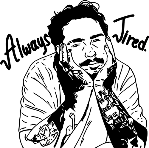 Post-malone-58 Poster Canvas Movie Film Print A0 A1 A2 A3 A4 A5 A6 Art Wall Deco