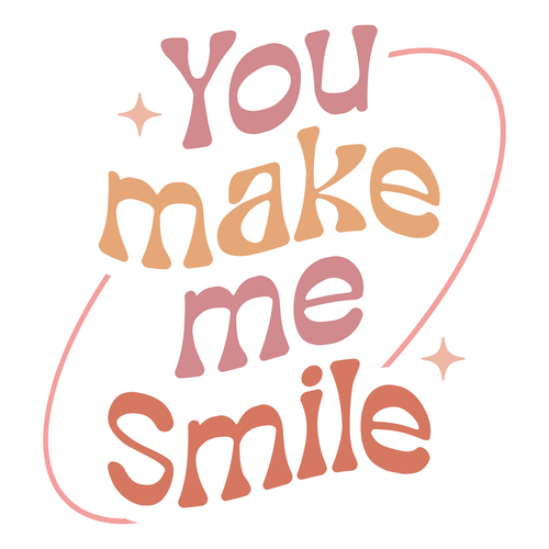 You make me smile Poster Canvas Movie Film Print A0 A1 A2 A3 A4 A5 A6 Art Wall D
