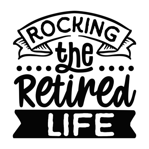 F0185 - 11 Rocking the retired life-01 (2) Poster Canvas Movie Film Print A0 A1
