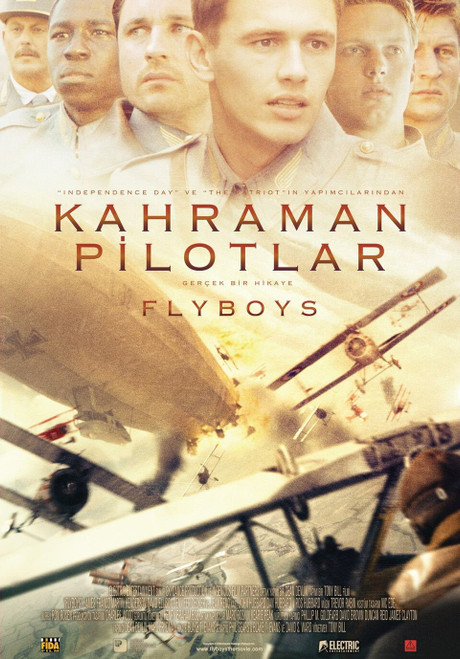 Flyboys (2006)_2 Movie Film Poster Canvas iconic design