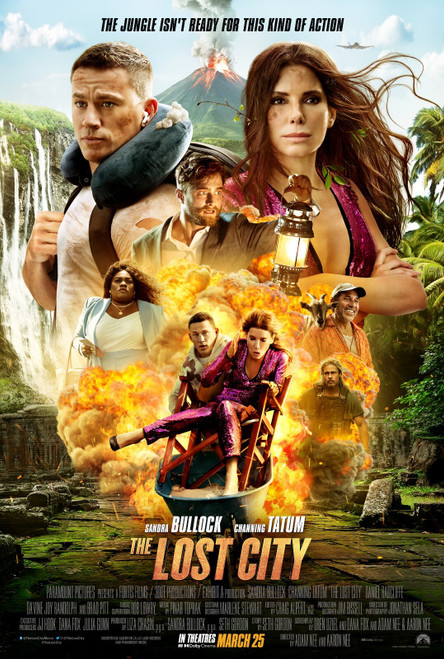 The Lost City 1 Poster Canvas Movie Film Print A0 A1 A2 A3 A4 A5 A6 Art Wall Dec