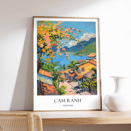 11_Cam Ranh Poster, Vietnam Poster, Southeast Asia Poster, Cam Ranh Travel Print