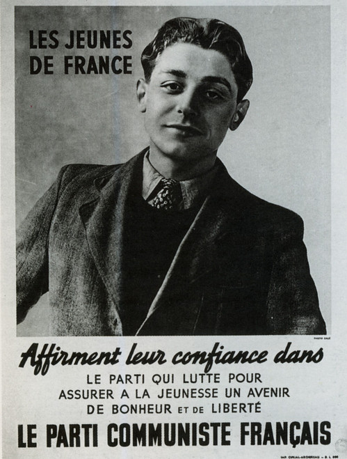 1946 PCF Les jeunes de France affirment leur confiance dans le parti, Post Pos