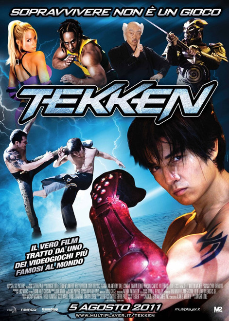 Tekken (2010)_3 Poster Canvas Movie Film Print A0 A1 A2 A3 A4 A5 A6 Art Wall Dec