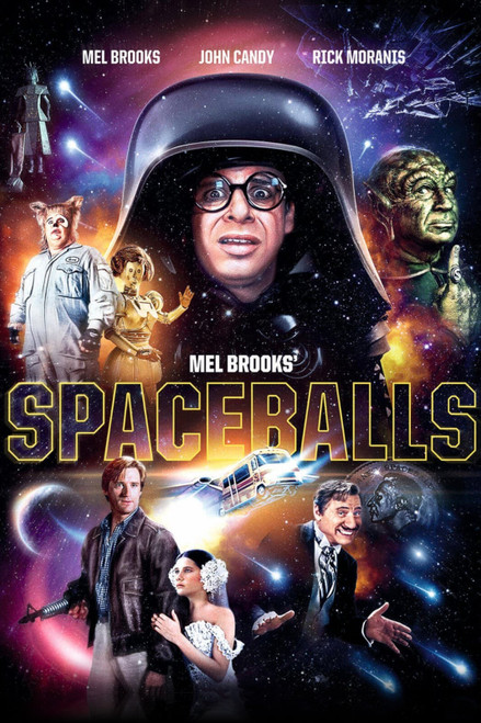 spaceballs 7 Poster Canvas Movie Film Print A0 A1 A2 A3 A4 A5 A6 Art Wall Decora