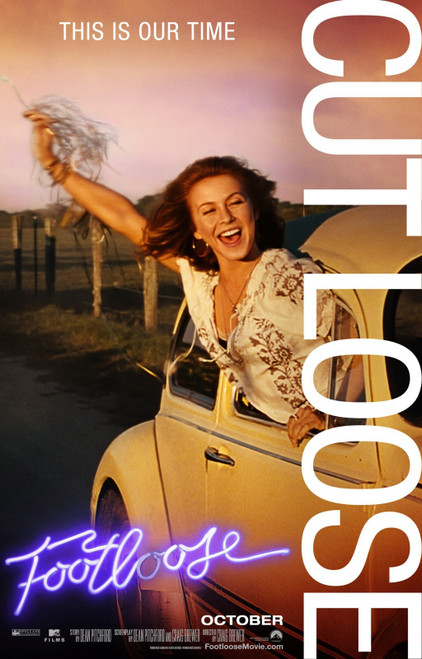 Footloose (2011)_5 Movie Film Poster Canvas iconic design