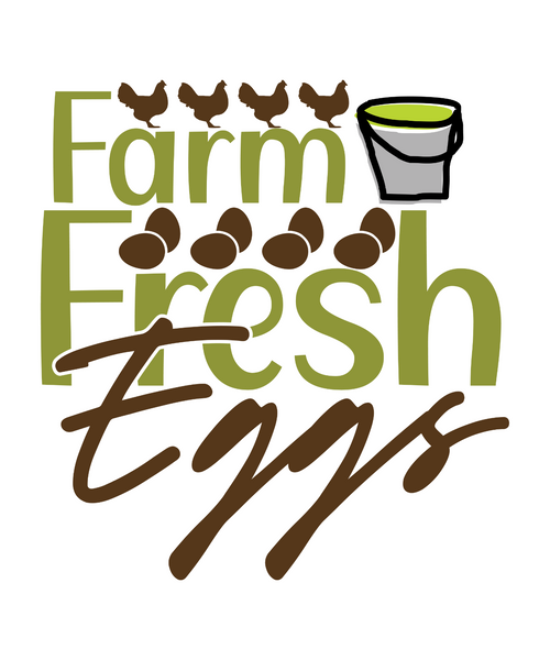 Farm Fresh Eggs-01 (3) Poster Canvas Movie Film Print A0 A1 A2 A3 A4 A5 A6 Art W